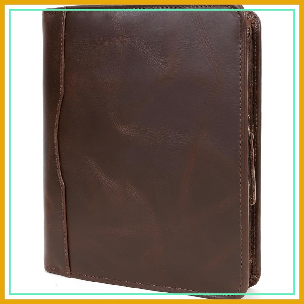 Leatherwork Journal - Leather A5 Portfolio Padfolio Folio Notebook