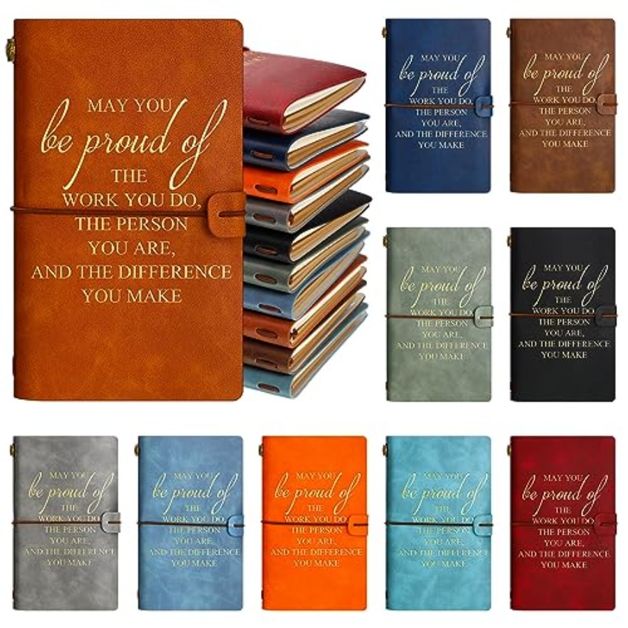 Leatherwork Journal - Employee Appreciation Gift Bulk Leather Journal