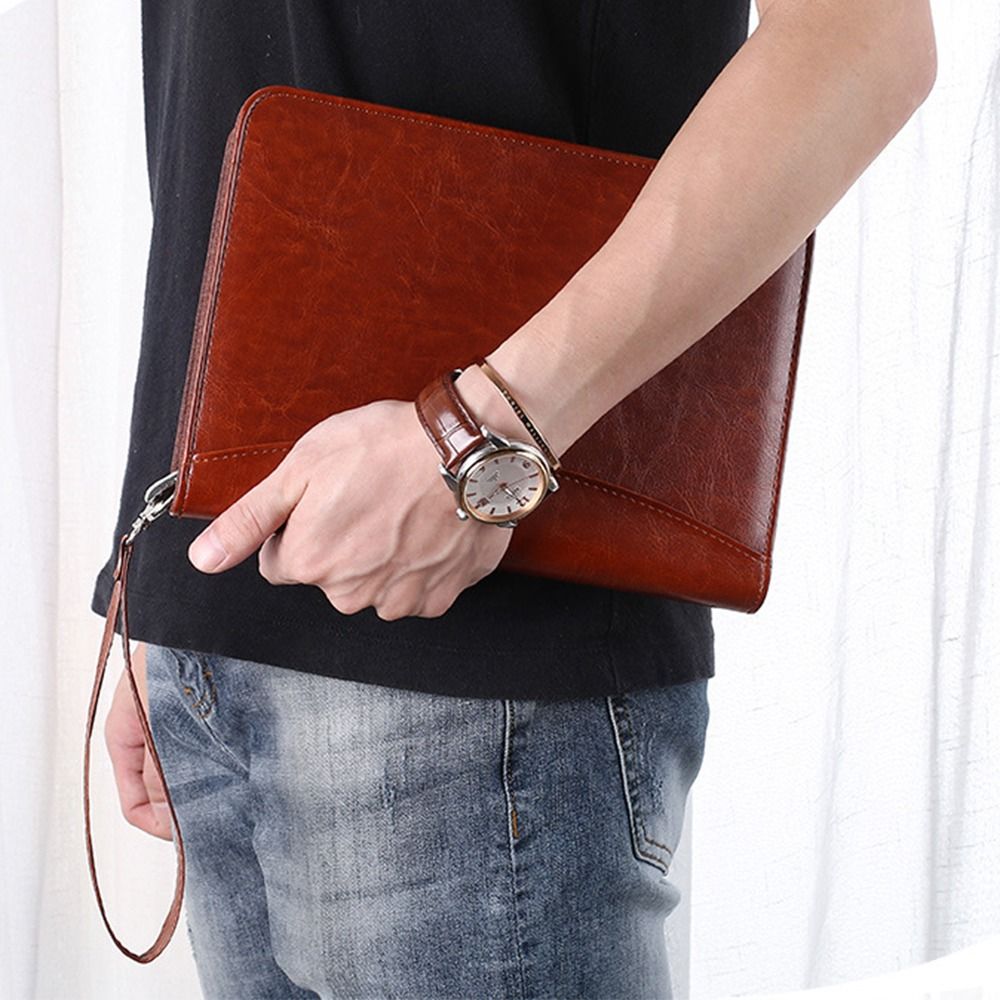 Portable File Folder PU Leathe – Leather Work Notebook Bewertung und Preis