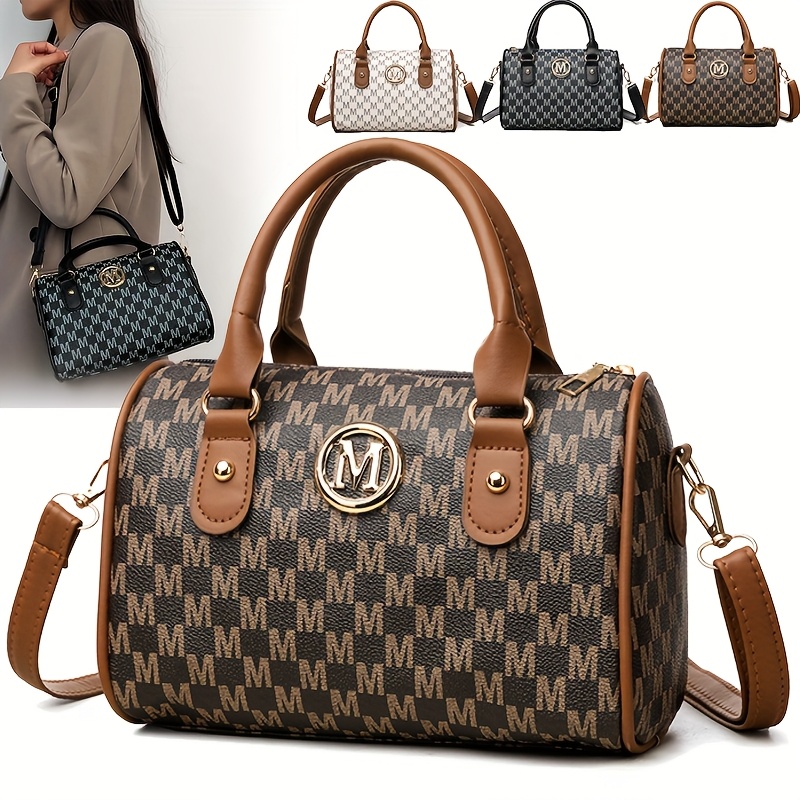 Women Alphabet Shoulder Bag wi – Leatherwork Logo Bewertung und Preis