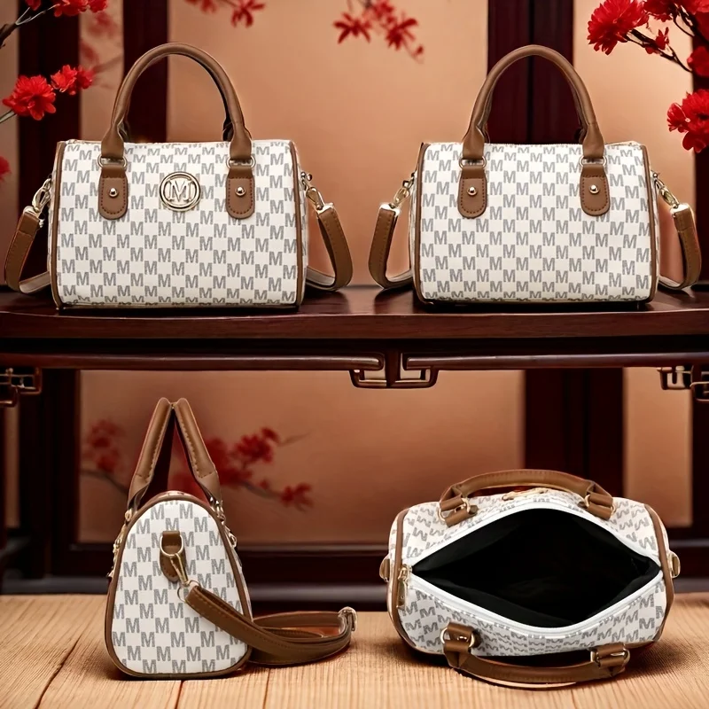 Synthetic Faux Leather Handbag – Leatherwork Logo Bewertung und Preis