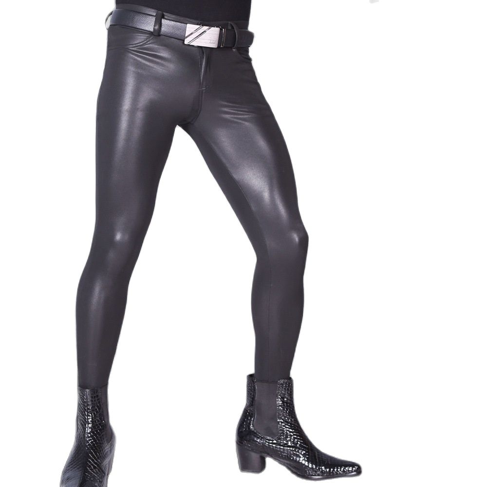 Men's Pantyhose PU Leather Pan – Leather Work Pants Bewertung und Preis