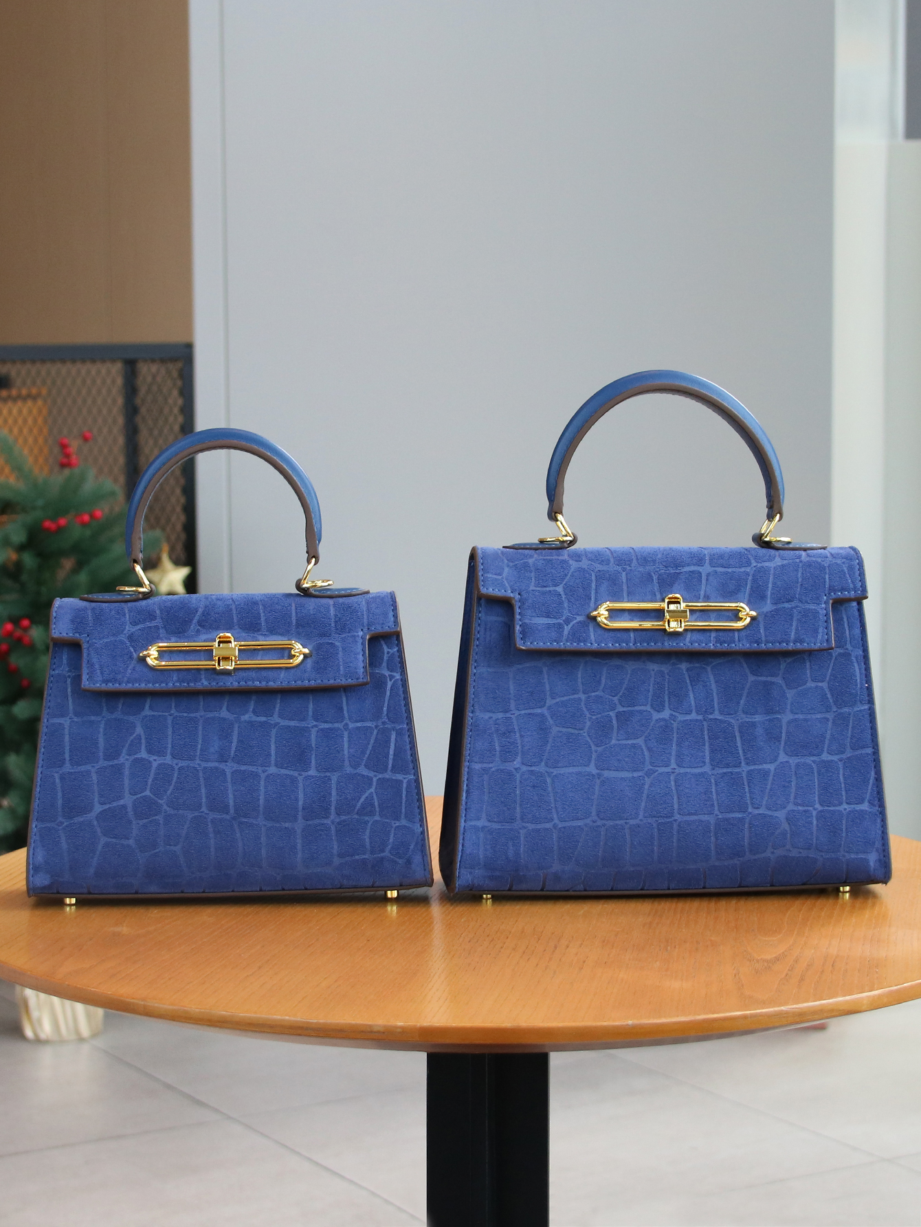 Fall/winter 2025 retro frosted – Leather Work Handbags For Women Bewertung und Preis