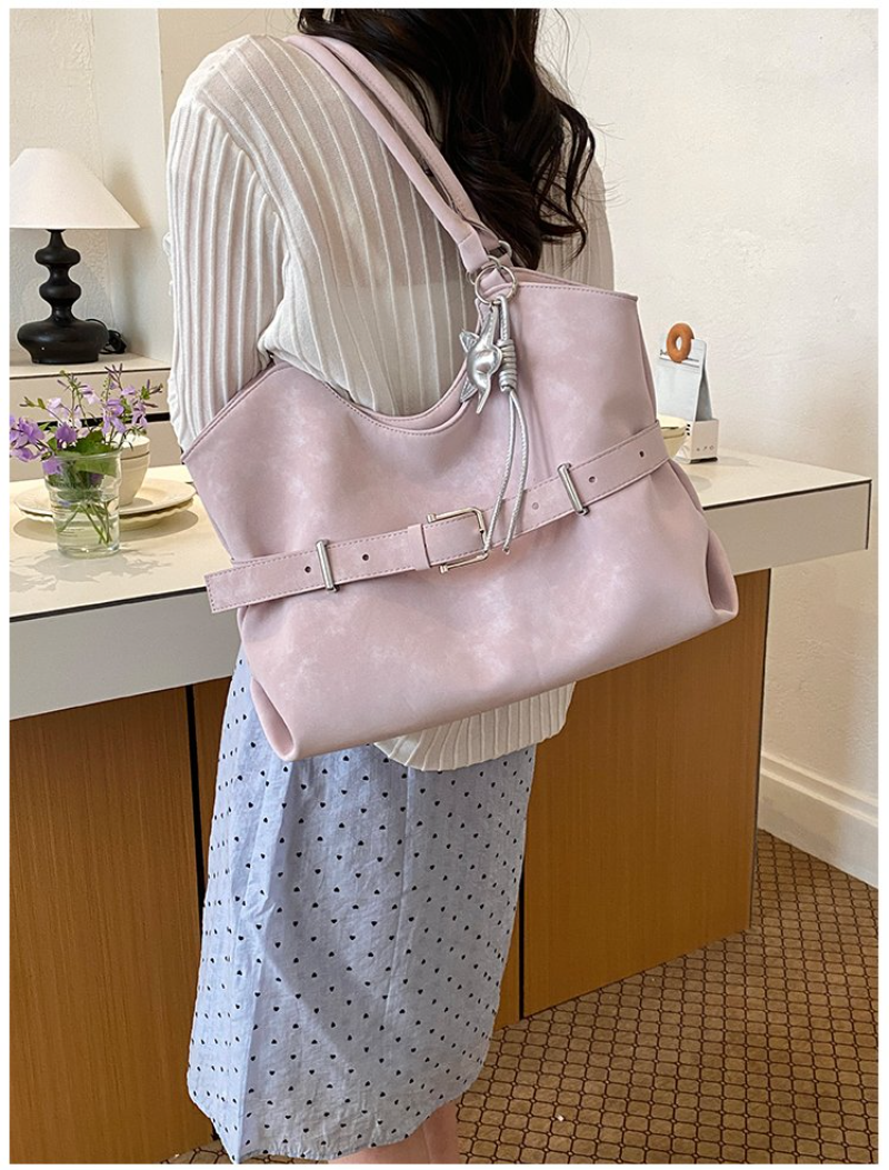 Women's Fashion Pastel Suede H – Leather Work Handbags For Women Bewertung und Preis