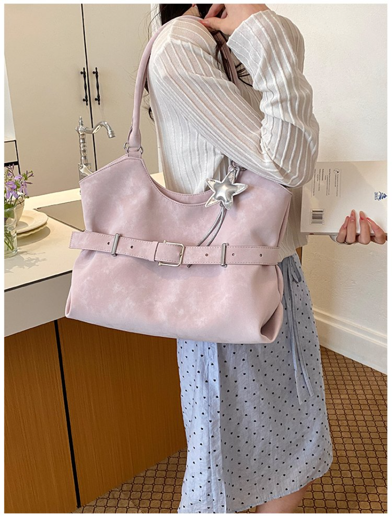 Women's Fashion Pastel Suede H – Leather Work Handbags For Women Bewertung und Preis
