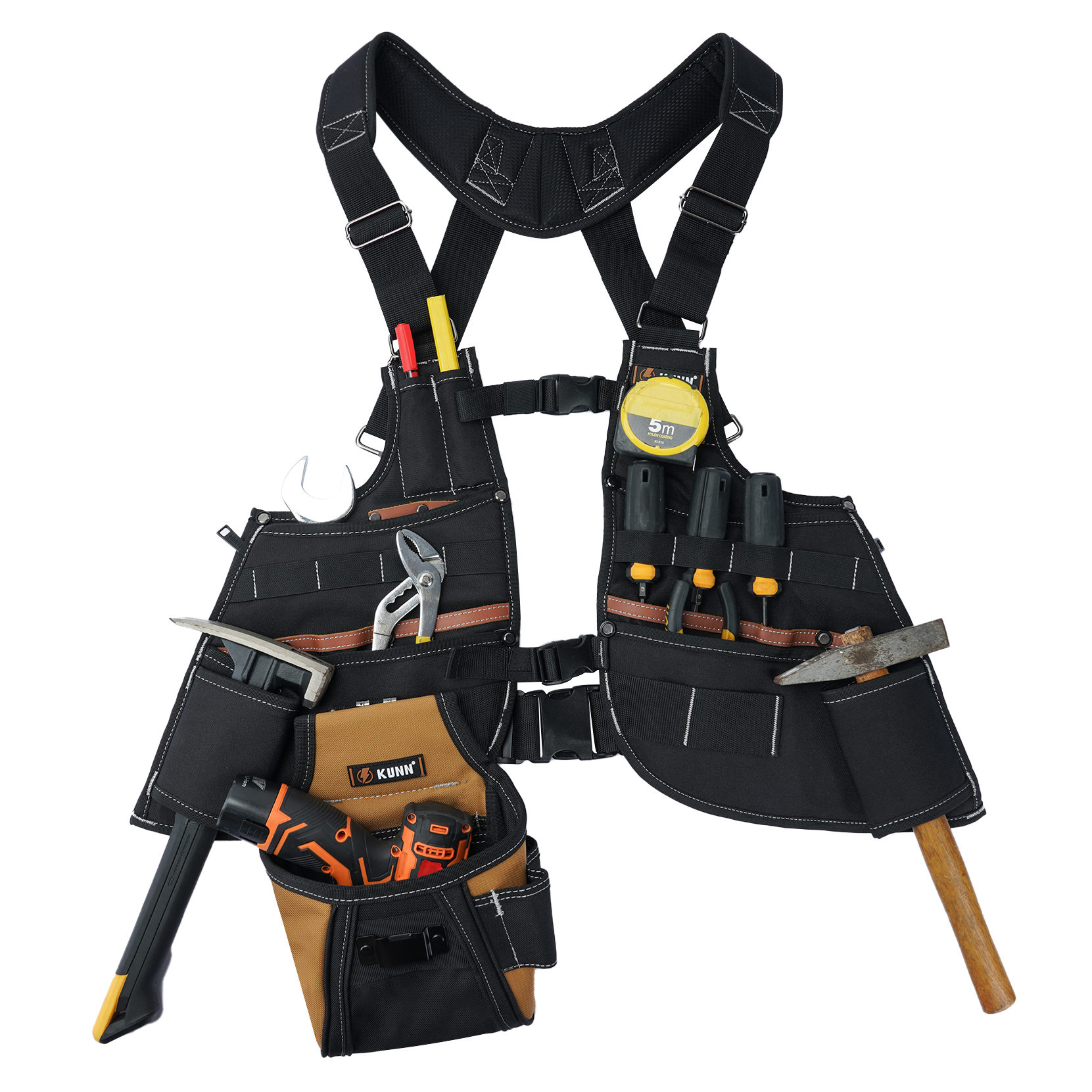 Leather Tool Vest for Men – Ad – Leather Work Vest For Men Bewertung und Preis