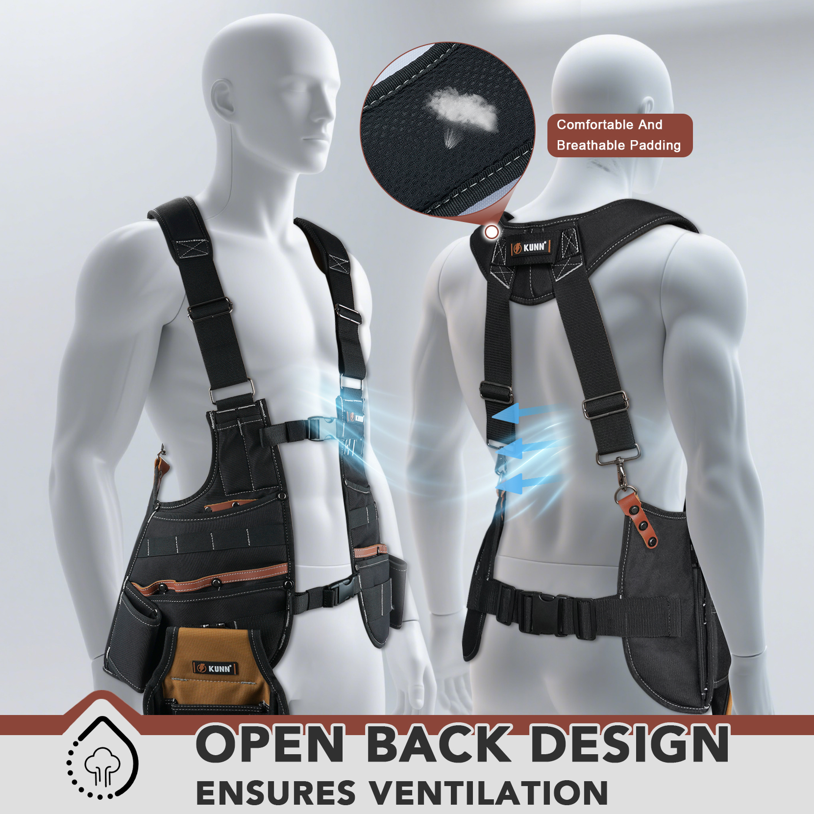 Leather Tool Vest for Men – Ad – Leather Work Vest For Men Bewertung und Preis