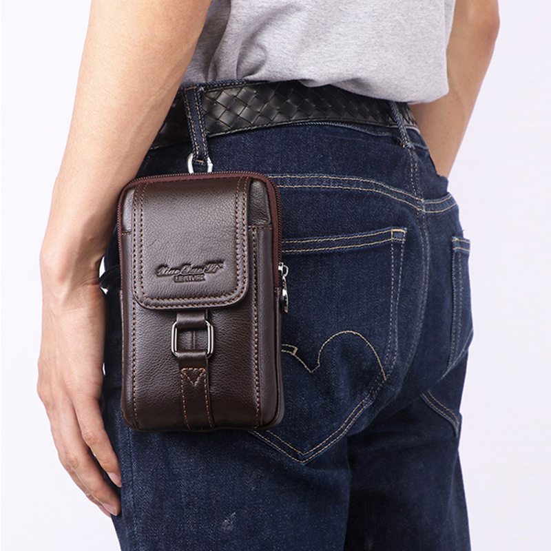 Men Cell/Mobile Phone Case Wai – Leatherwork Belt Bewertung und Preis
