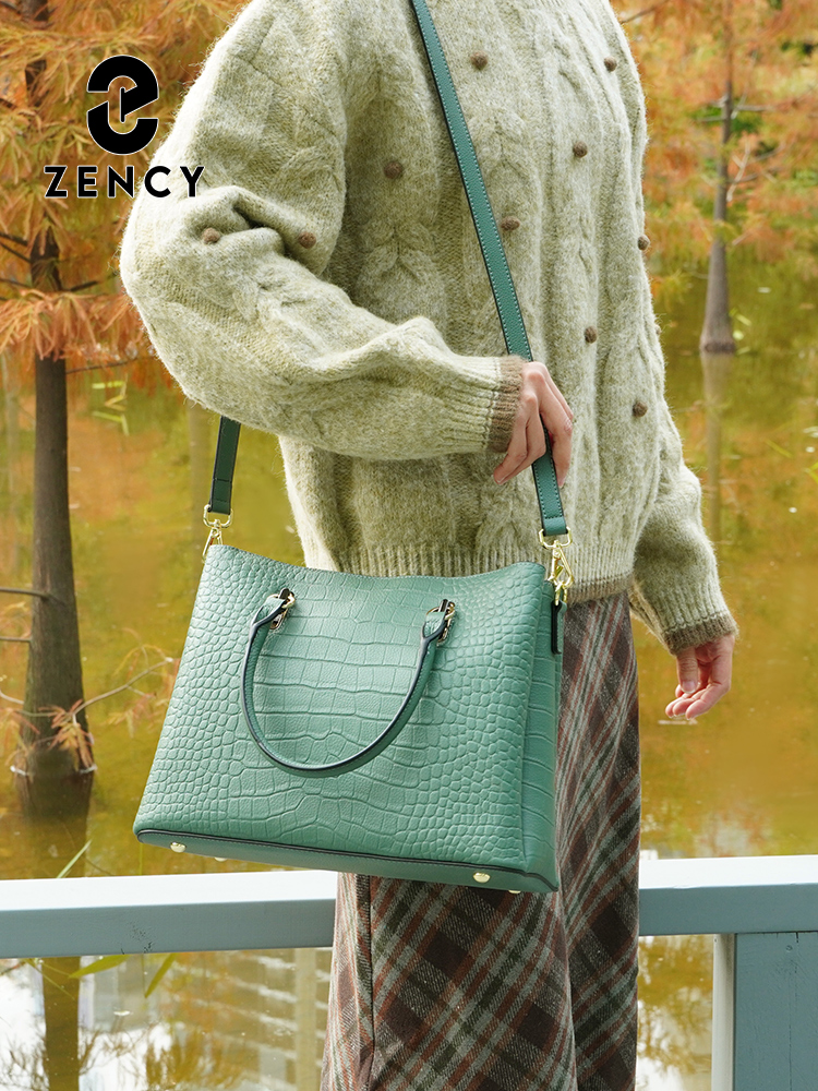 Zency Women's Genuine Leather  – Leather Work Handbags For Women Bewertung und Preis