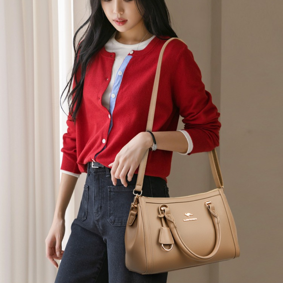 Kangaroo Brand Soft Pu Leather – Leather Work Handbags For Women Bewertung und Preis
