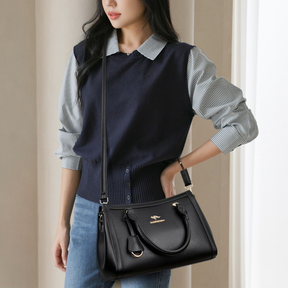 Kangaroo Brand Soft Pu Leather – Leather Work Handbags For Women Bewertung und Preis