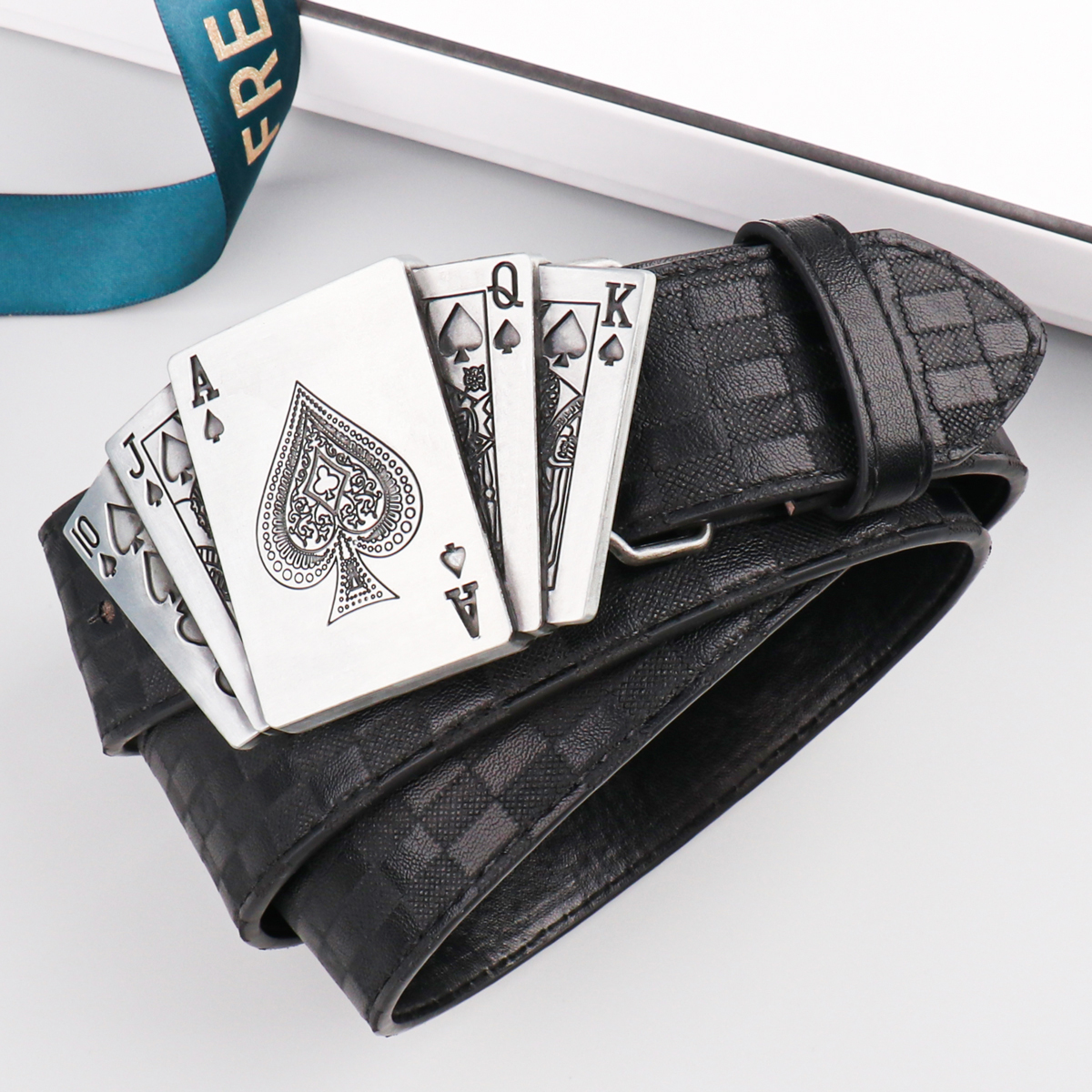 A men's and women's casual ret – Leather Works Belt Bewertung und Preis