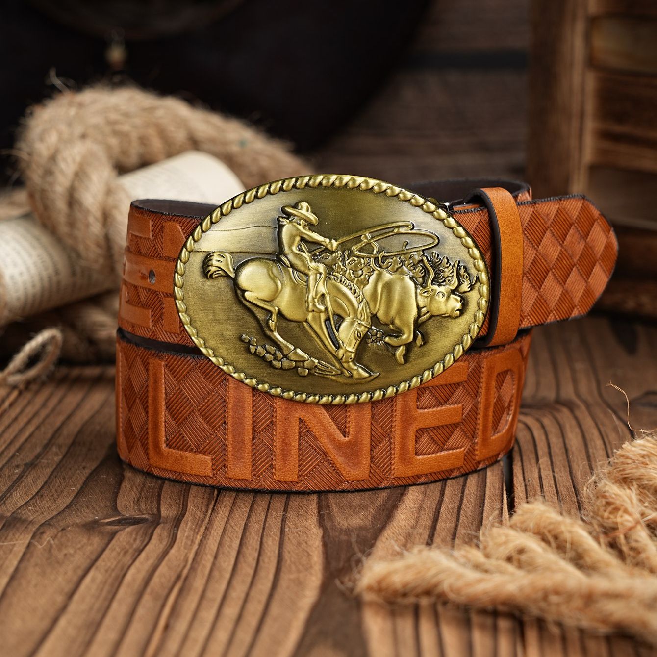 A men's and women's casual ret – Leather Works Belt Bewertung und Preis