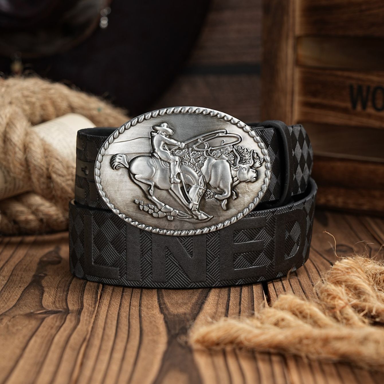 A men's and women's casual ret – Leather Works Belt Bewertung und Preis