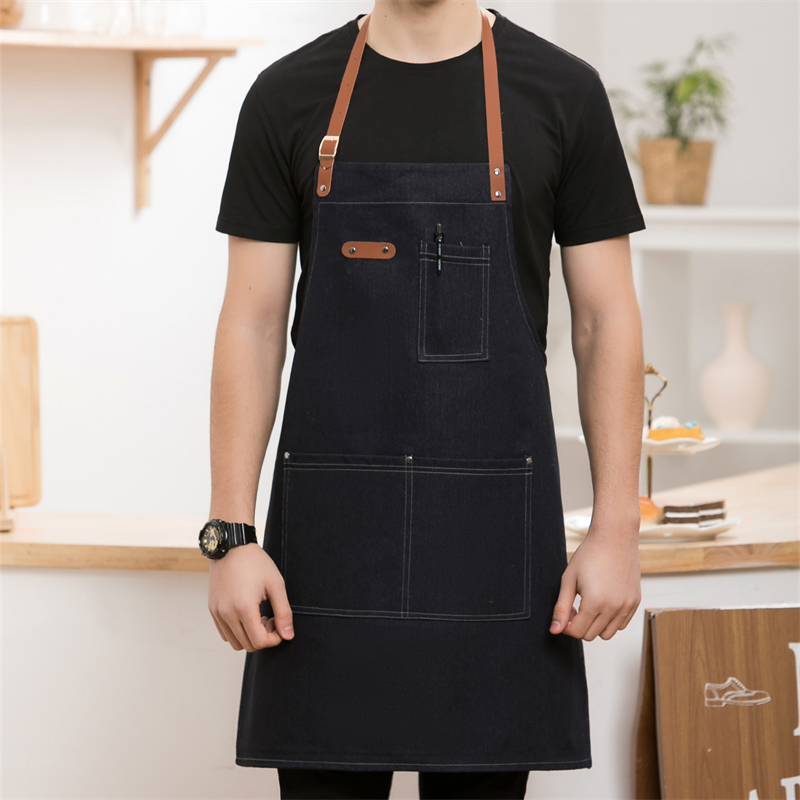 Logo Custom Denim Work Apron W – Leatherwork Logo Bewertung und Preis