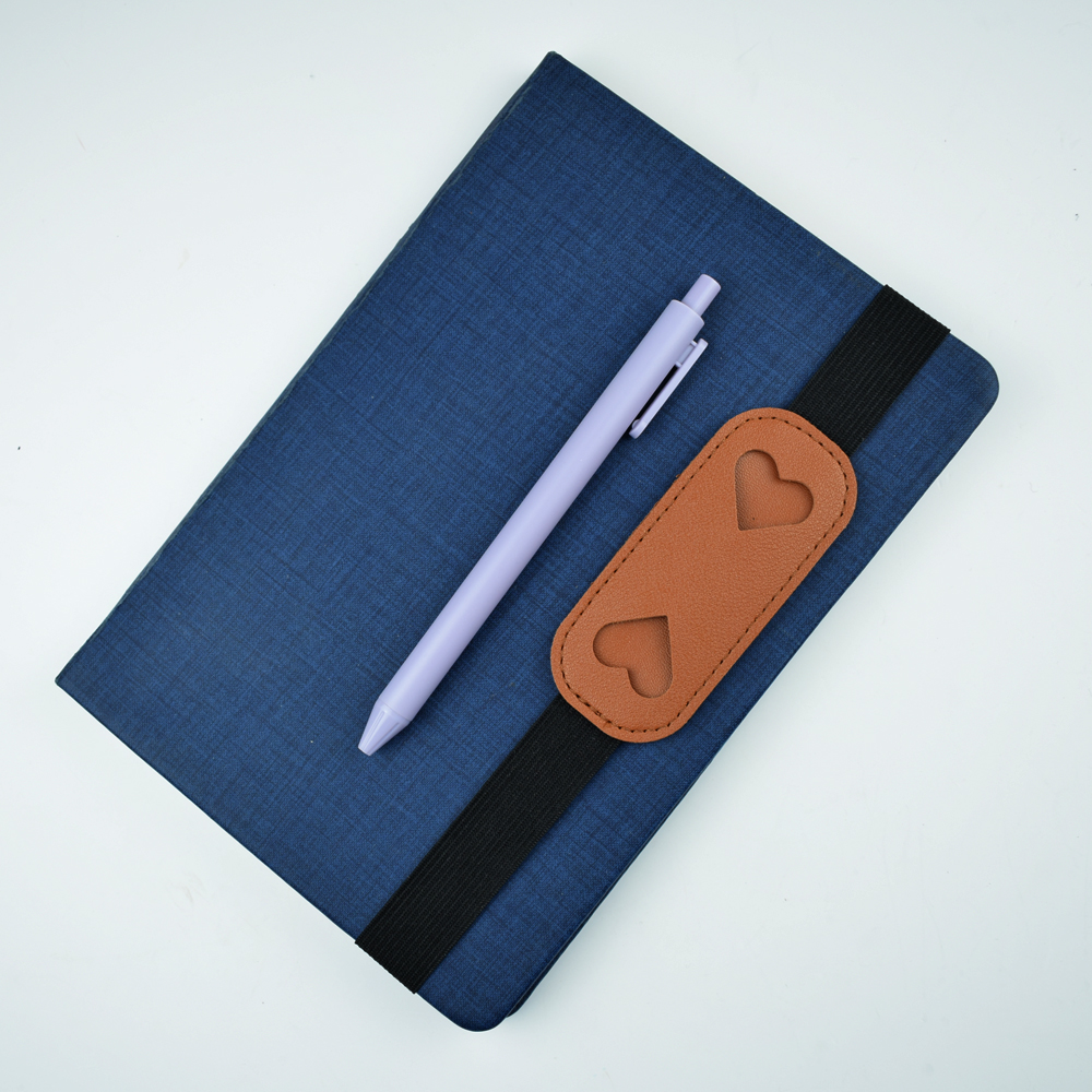 Elastic PU Leather Pen Holder  – Leather Work Notebook Bewertung und Preis