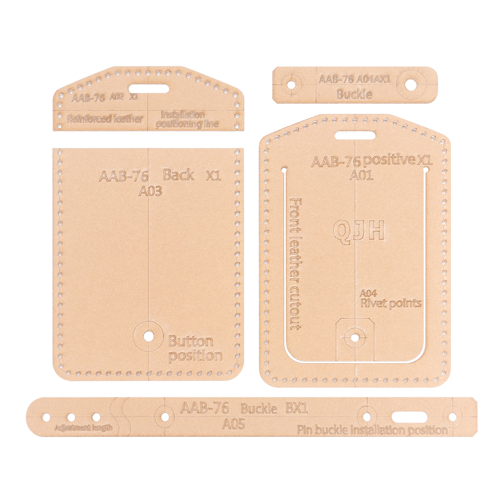 1Set Suitcase/Work ID Tags, ID – Leatherwork Templates Bewertung und Preis