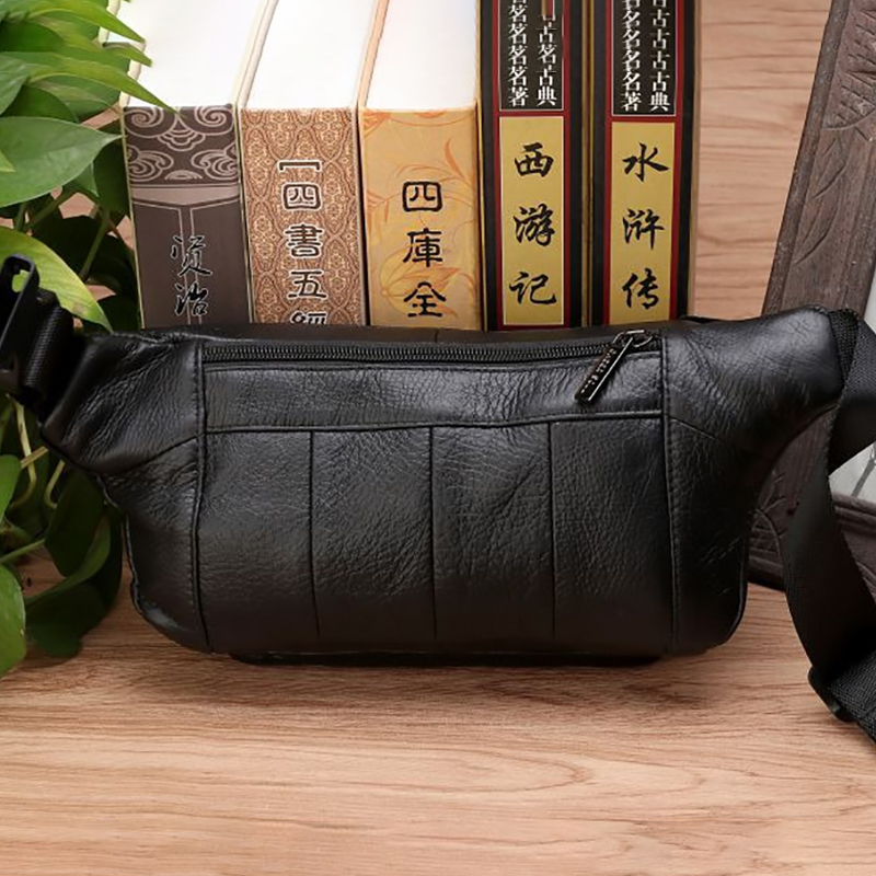Men Waist Fanny Bags Sling Che – Leatherwork Belt Bewertung und Preis