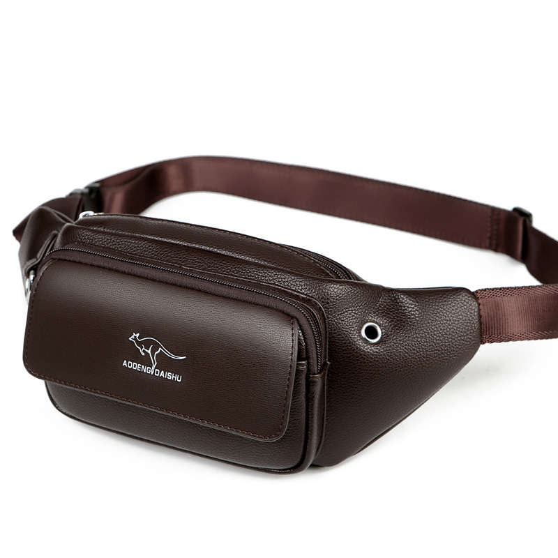 Luxury Brand Waist Bag Men Lea – Leatherwork Belt Bewertung und Preis
