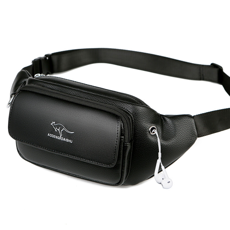 Luxury Brand Waist Bag Men Lea – Leatherwork Belt Bewertung und Preis