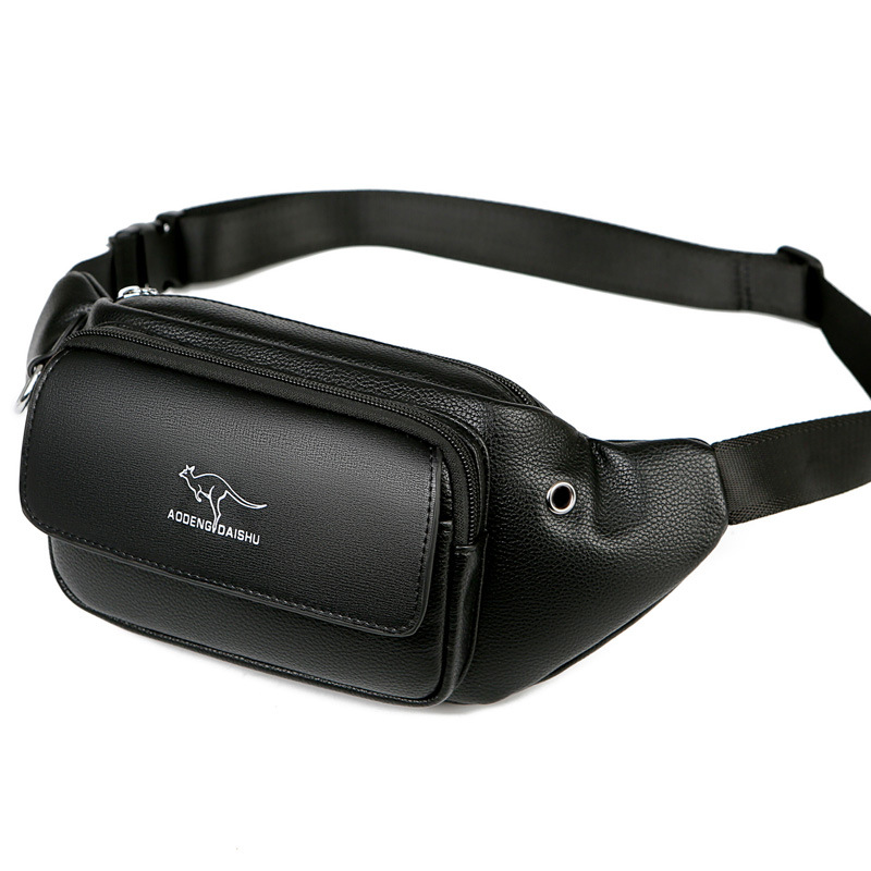 Luxury Brand Waist Bag Men Lea – Leatherwork Belt Bewertung und Preis