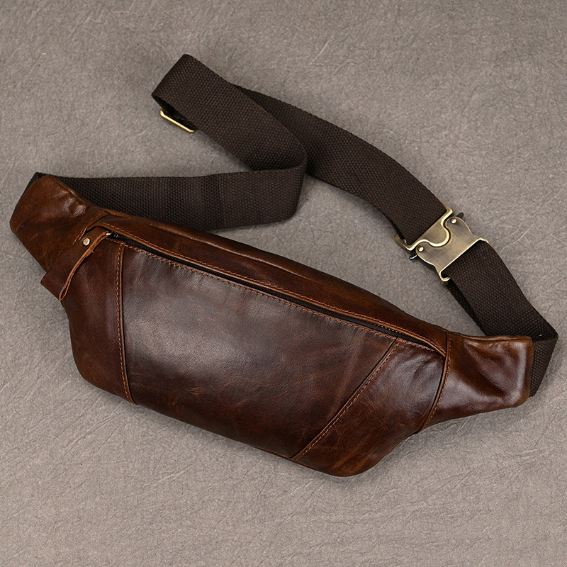 Men's Leather Chest Bags Cross – Leatherwork Belt Bewertung und Preis