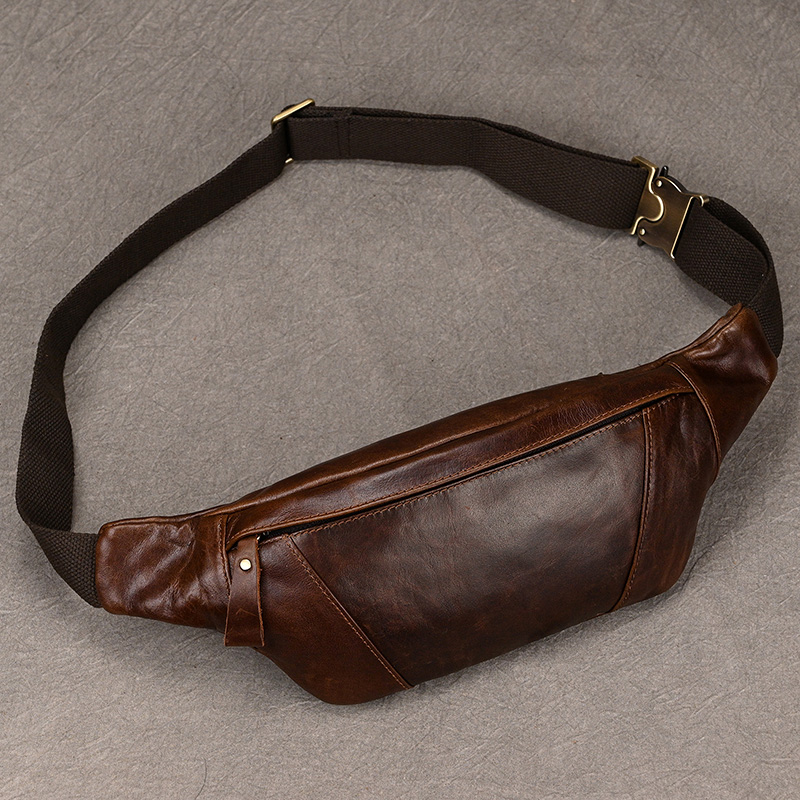 Men's Leather Chest Bags Cross – Leatherwork Belt Bewertung und Preis