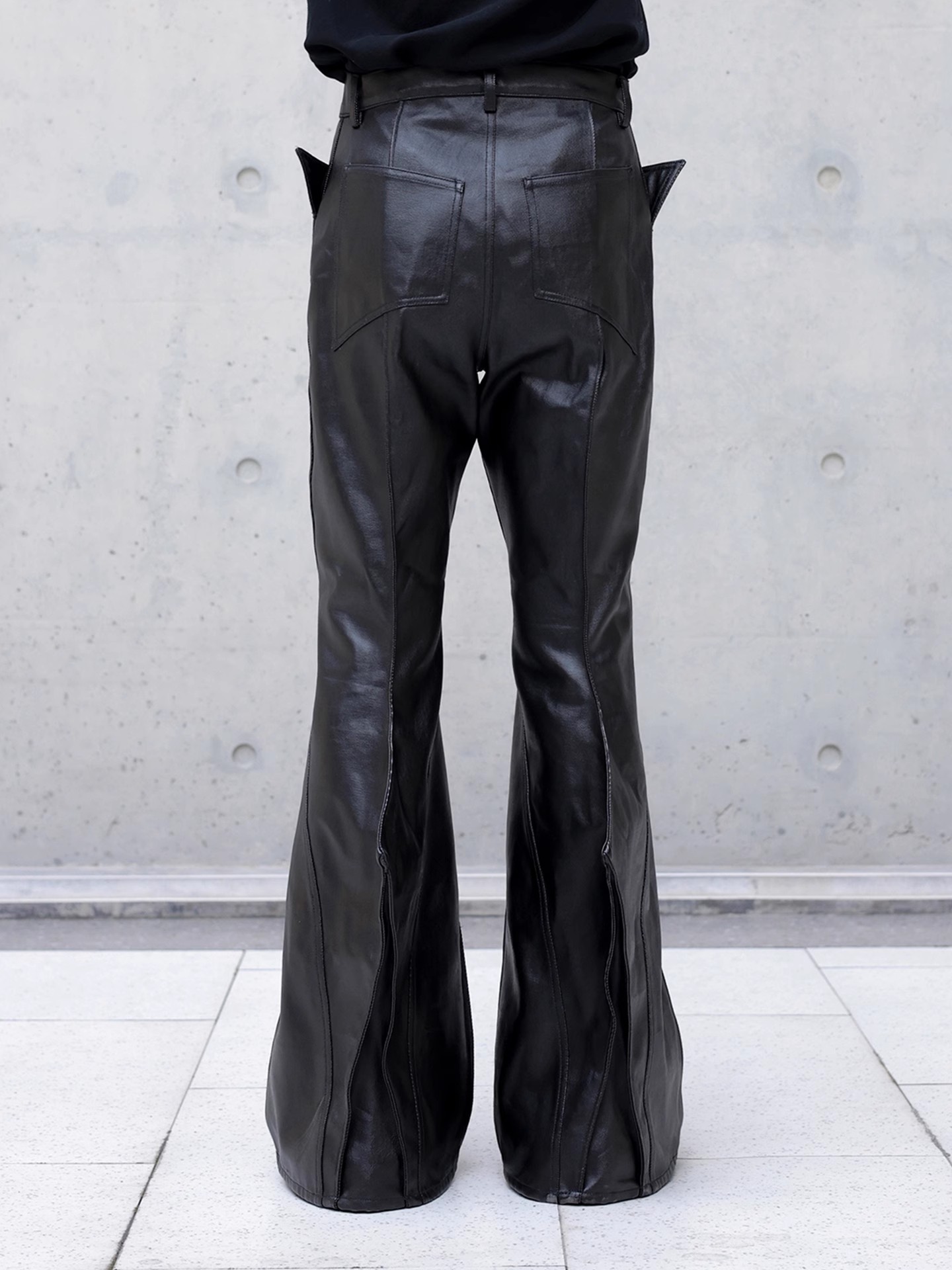 Mauroicardi Autumn Long Black  – Leather Work Pants Bewertung und Preis
