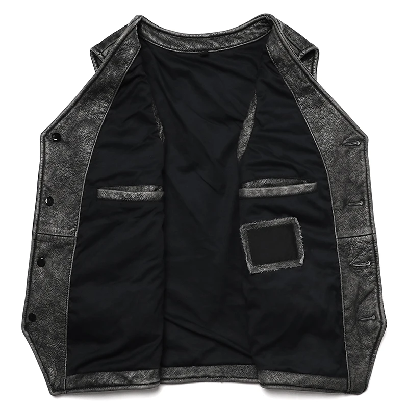 New Gery Vintage Genuine Leath – Leather Work Vest For Men Bewertung und Preis