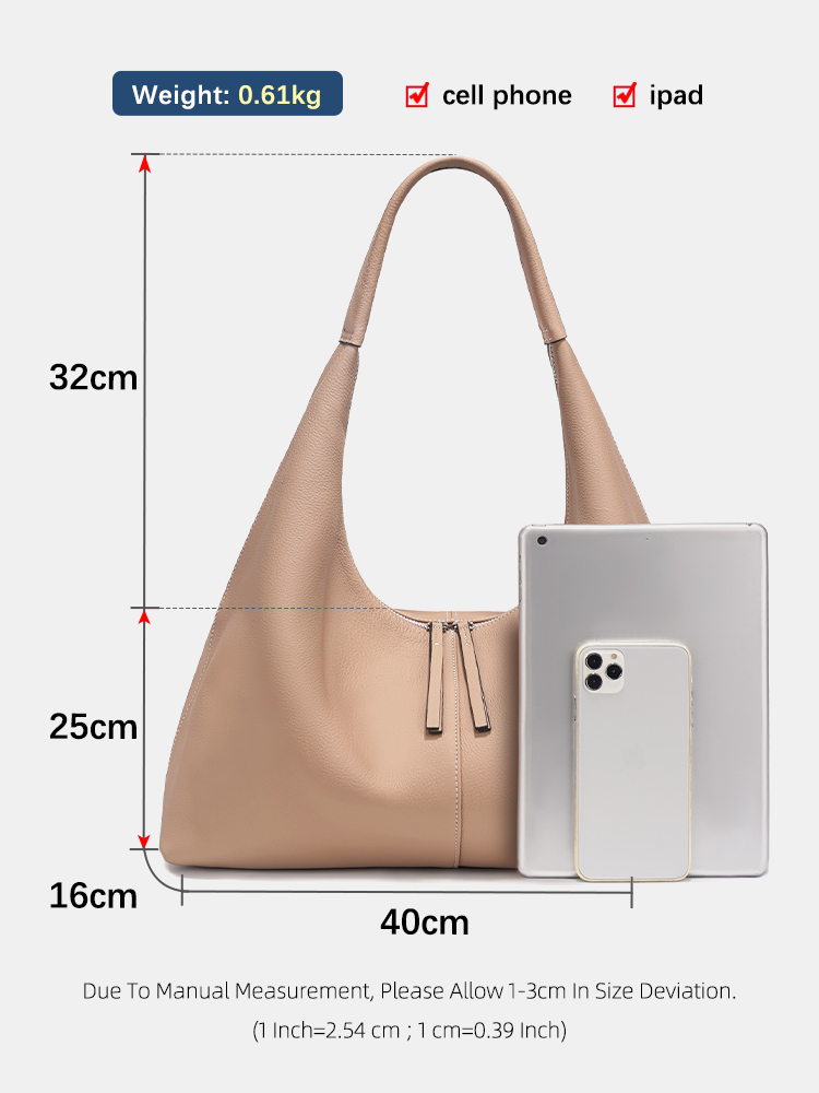 Zency Large Capacity Tote Bag  – Leather Work Handbags For Women Bewertung und Preis