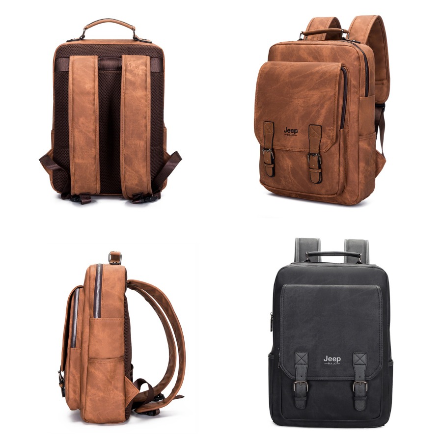 【New Arrival】 Vintage Brown Le – Leatherwork Logo Bewertung und Preis