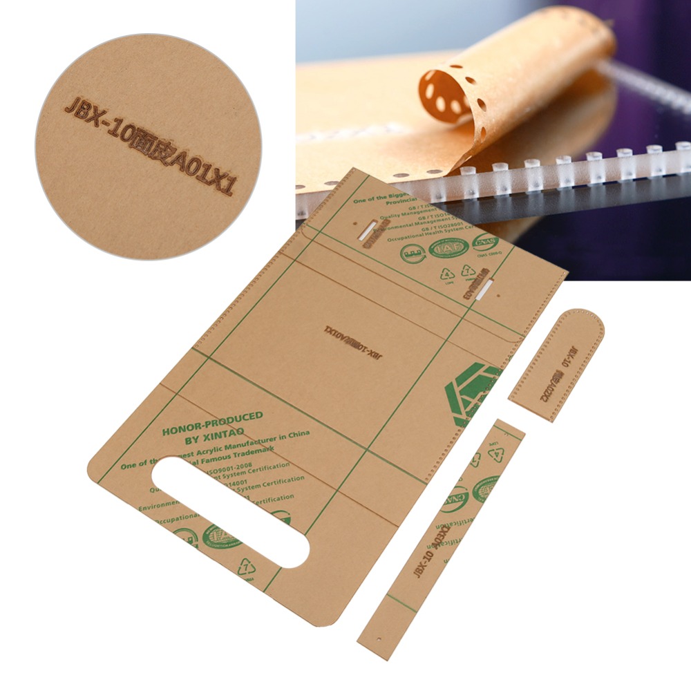 Tool Set 8.7 x 4.7 Inchs Leath – Leatherwork Templates Bewertung und Preis