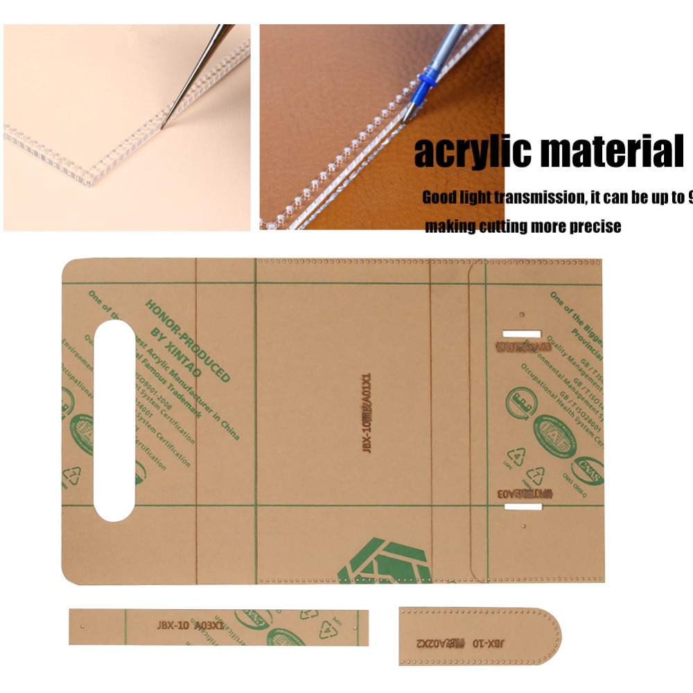 Tool Set 8.7 x 4.7 Inchs Leath – Leatherwork Templates Bewertung und Preis