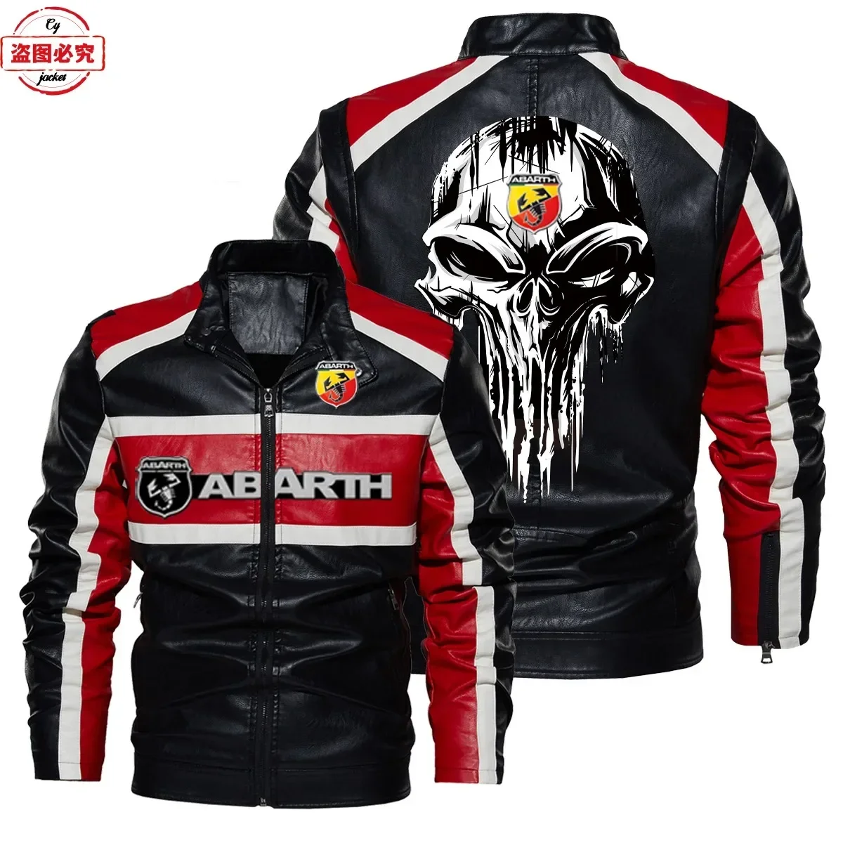 ABARTH car logo leather jacket – Leatherwork Logo Bewertung und Preis