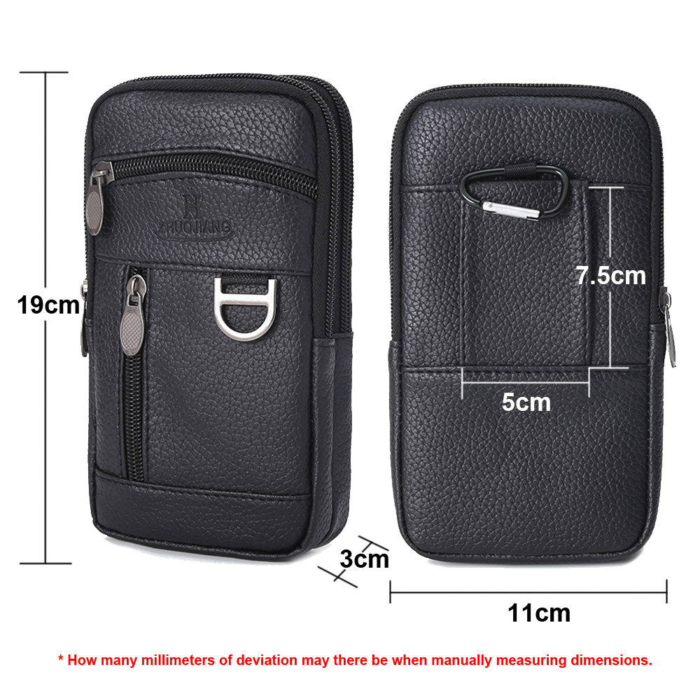 Men Waist Bag Mobile Phone Bag – Leatherwork Belt Bewertung und Preis