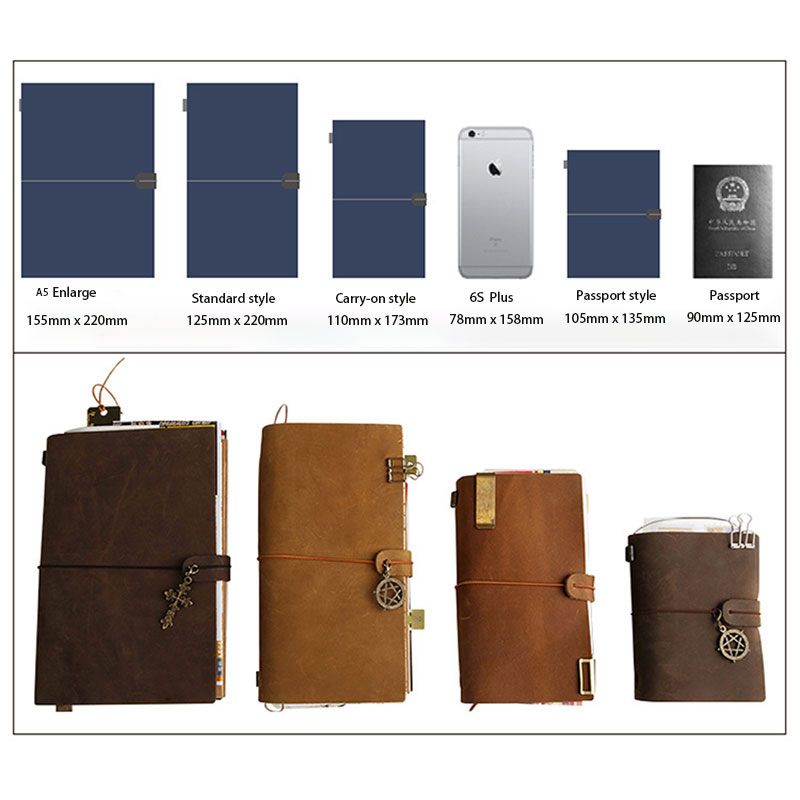 Defective Retro Leather Cover  – Leather Work Notebook Bewertung und Preis
