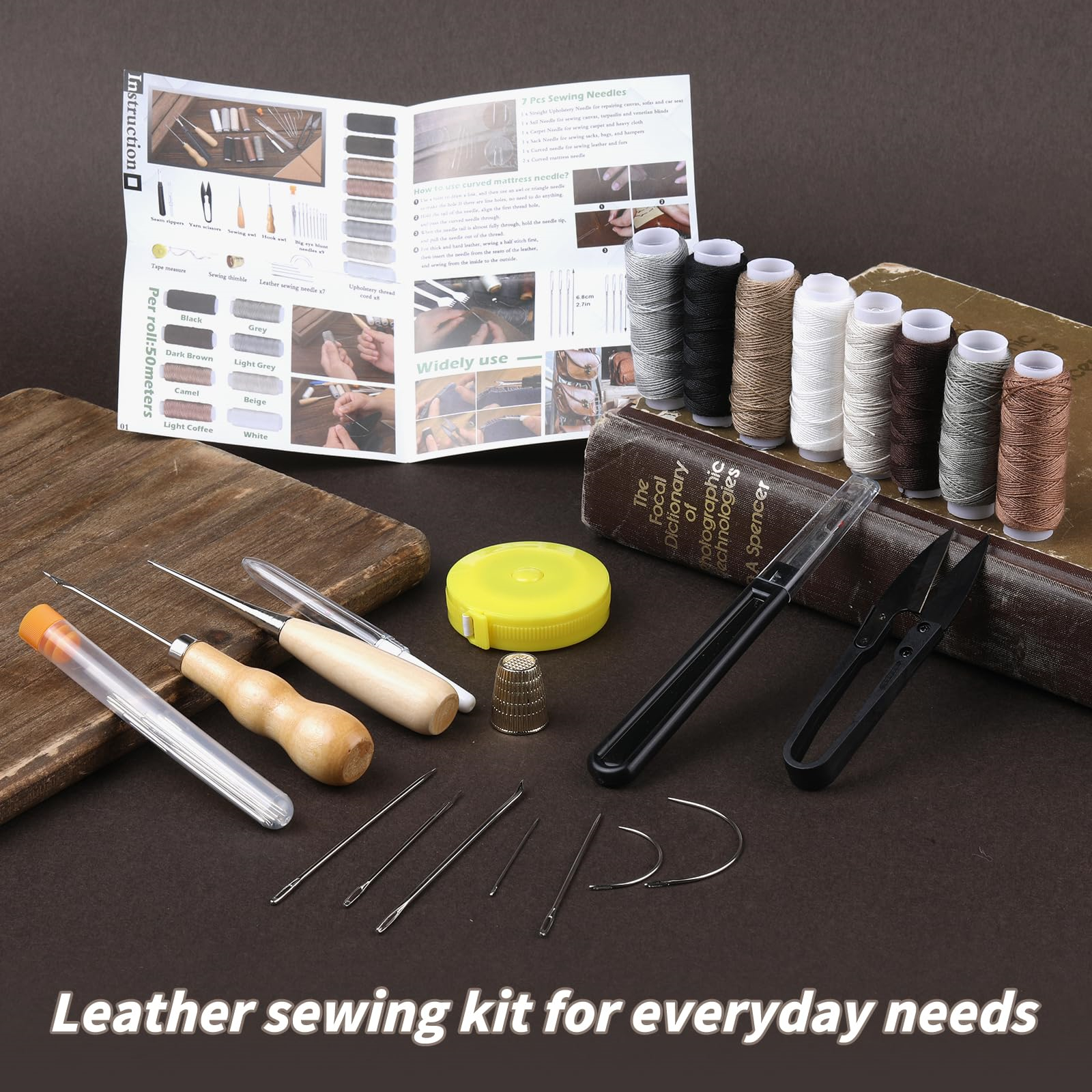 Upholstery Repair Sewing Kit H – Leatherwork Hand Sewing Needles Bewertung und Preis