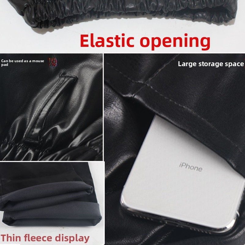 Thickened Fleece Lined Leather – Leather Work Pants Bewertung und Preis