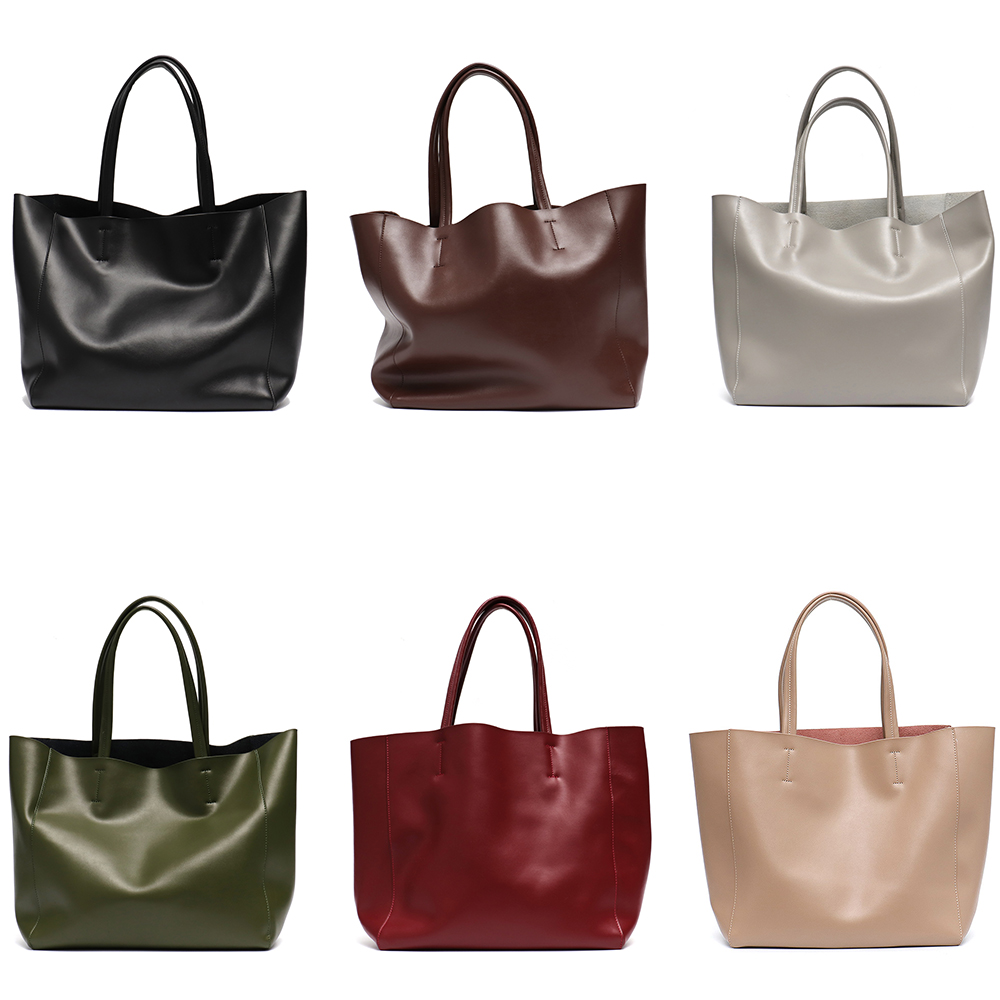 Minimalist Big Tote Bag Women  – Leather Work Handbags For Women Bewertung und Preis