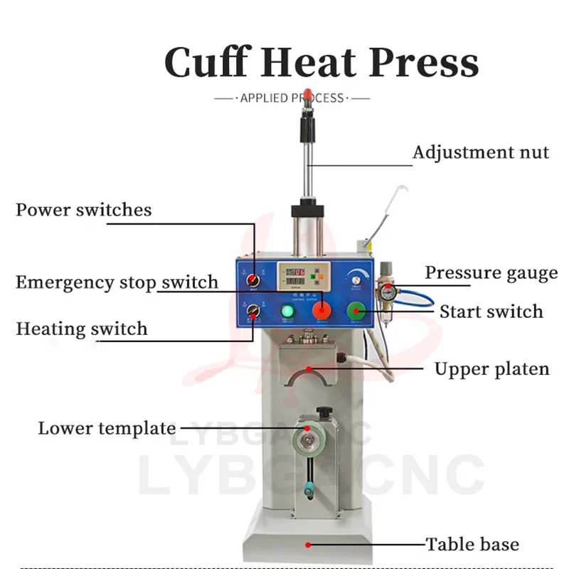 Pneumatic Automatic Heat Press – Leatherwork Logo Bewertung und Preis