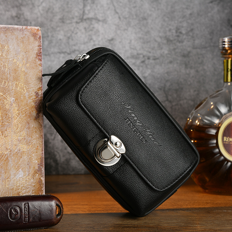 PU Leather Waist Pack for Men  – Leatherwork Belt Bewertung und Preis