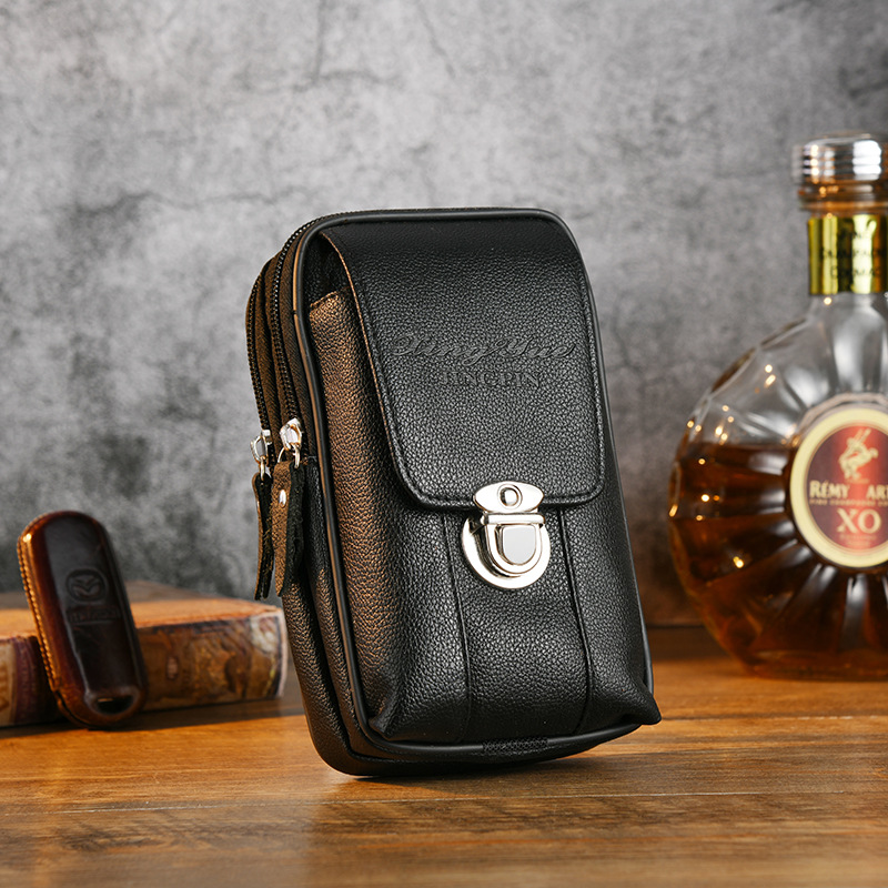 PU Leather Waist Pack for Men  – Leatherwork Belt Bewertung und Preis