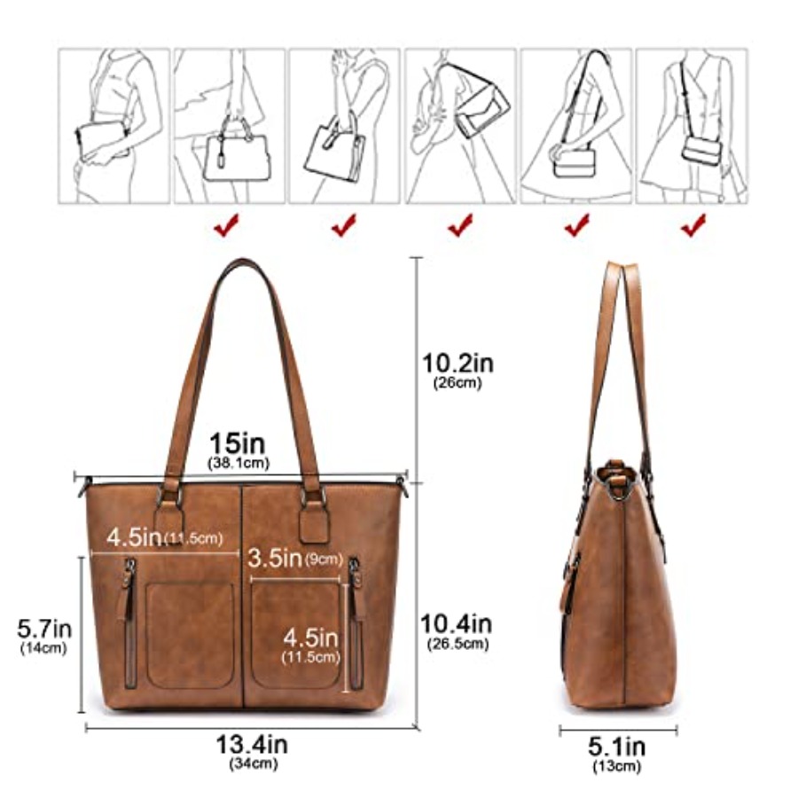 LOVEVOOK Purses Tote Bag for W – Leather Work Handbags For Women Bewertung und Preis