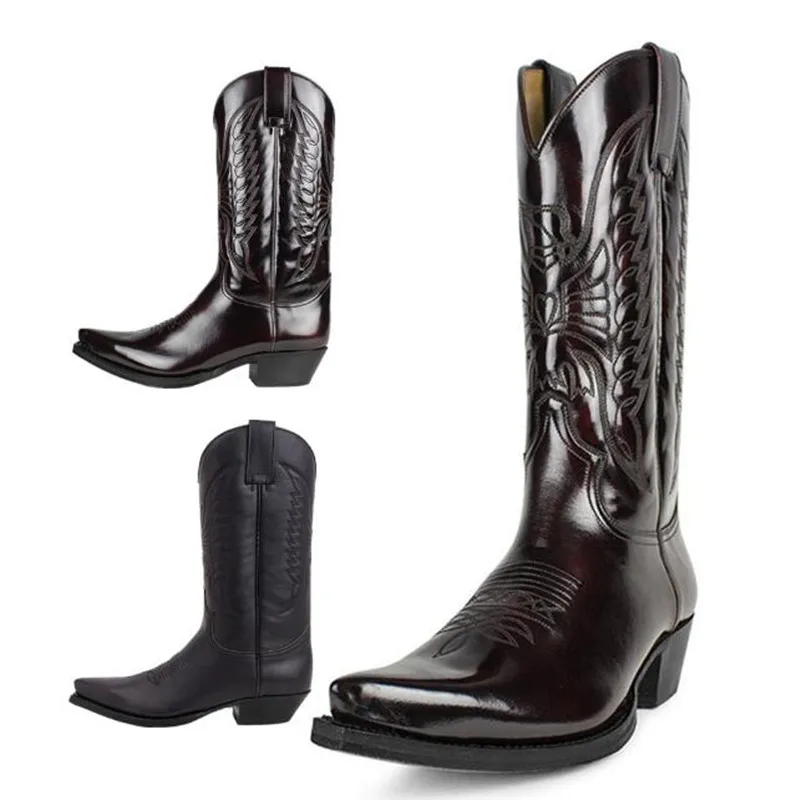 Cowboy Men Women Country Vinta – Leather Work Fabric Bewertung und Preis