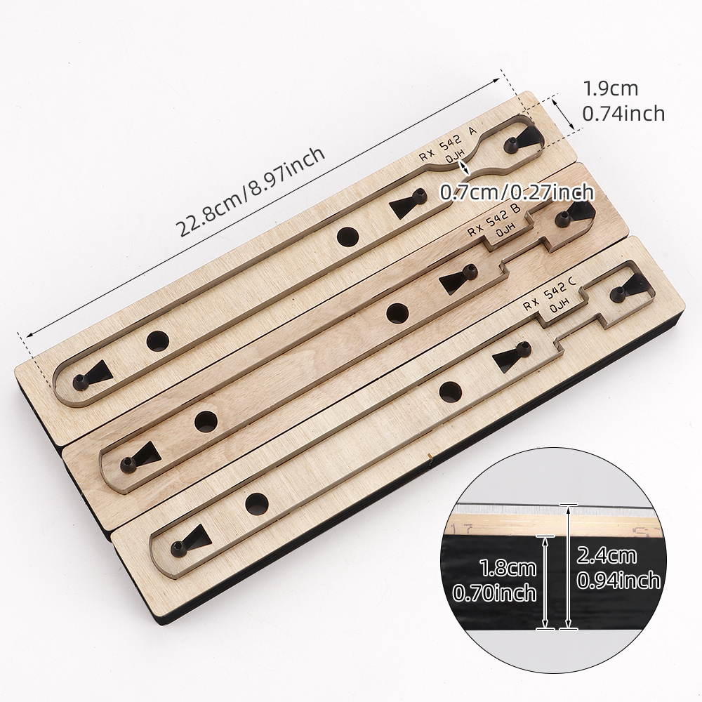 1pc Precision Leather Crafting – Leatherwork Templates Bewertung und Preis