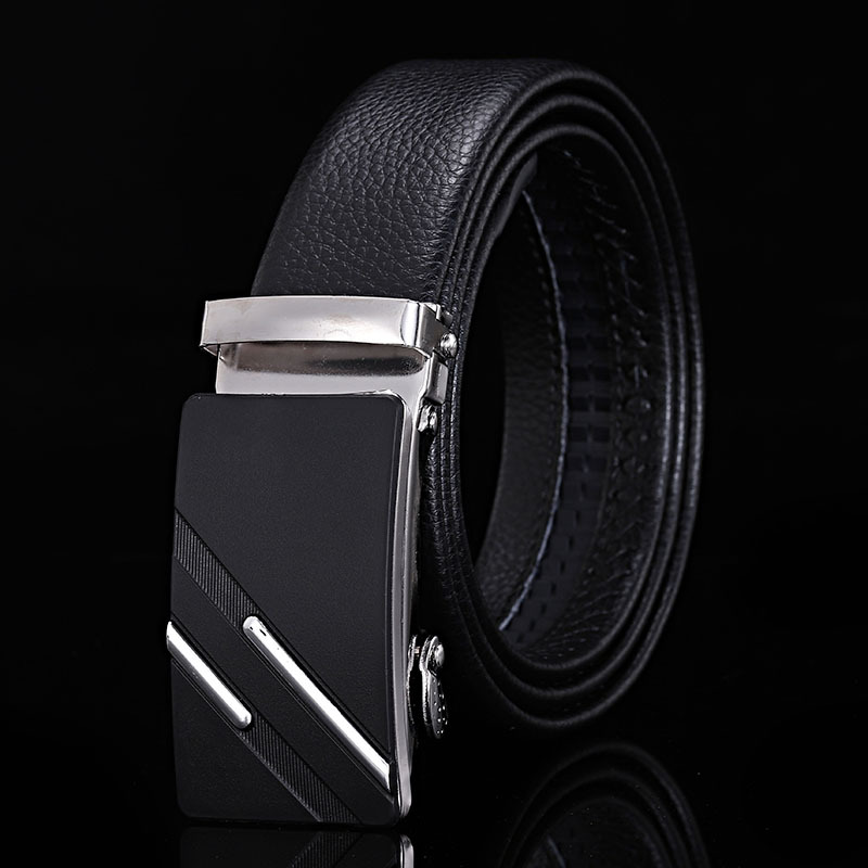 Fashionable Business Men's Bel – Leather Works Belt Bewertung und Preis
