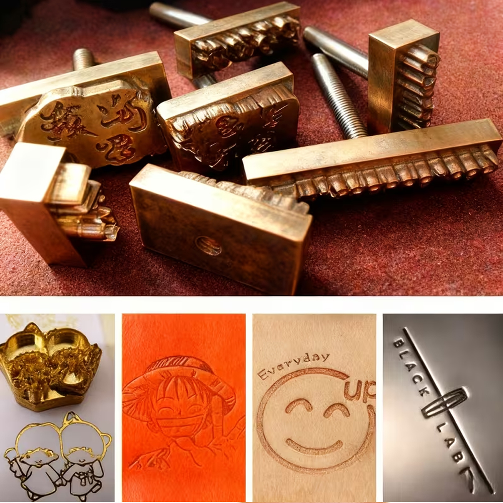 Customized Leather Stamp Perso – Leatherwork Logo Bewertung und Preis