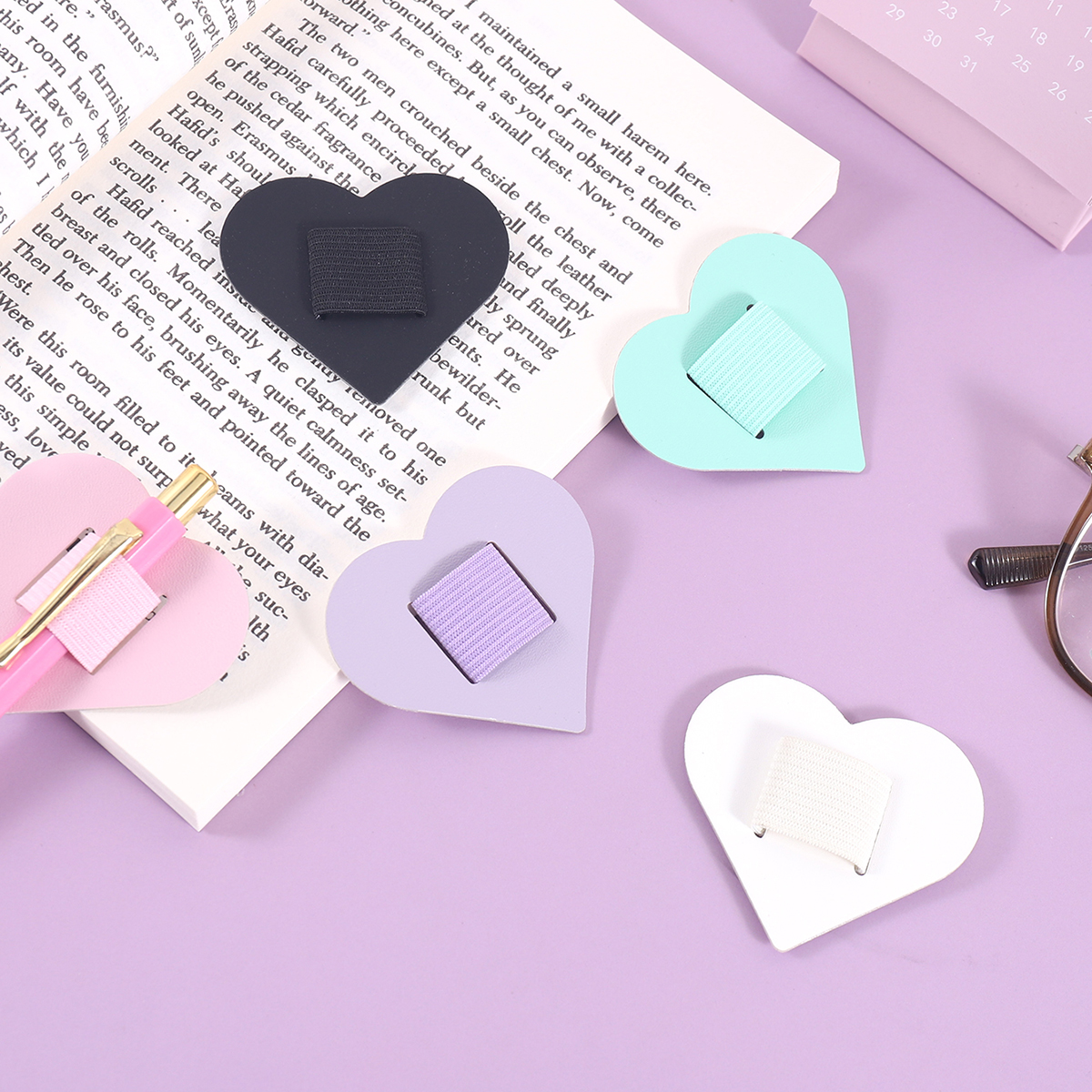 Self-Adhesive Heart Pen Clip H – Leather Work Notebook Bewertung und Preis