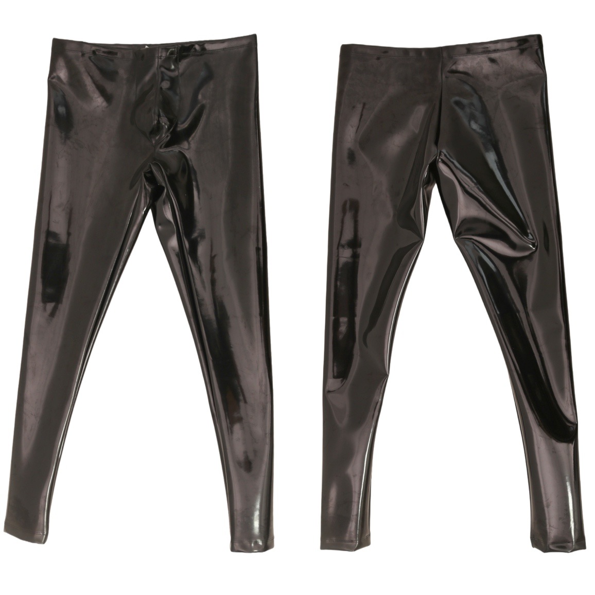 Faux Latex Double-Sided PU Lea – Leather Work Pants Bewertung und Preis