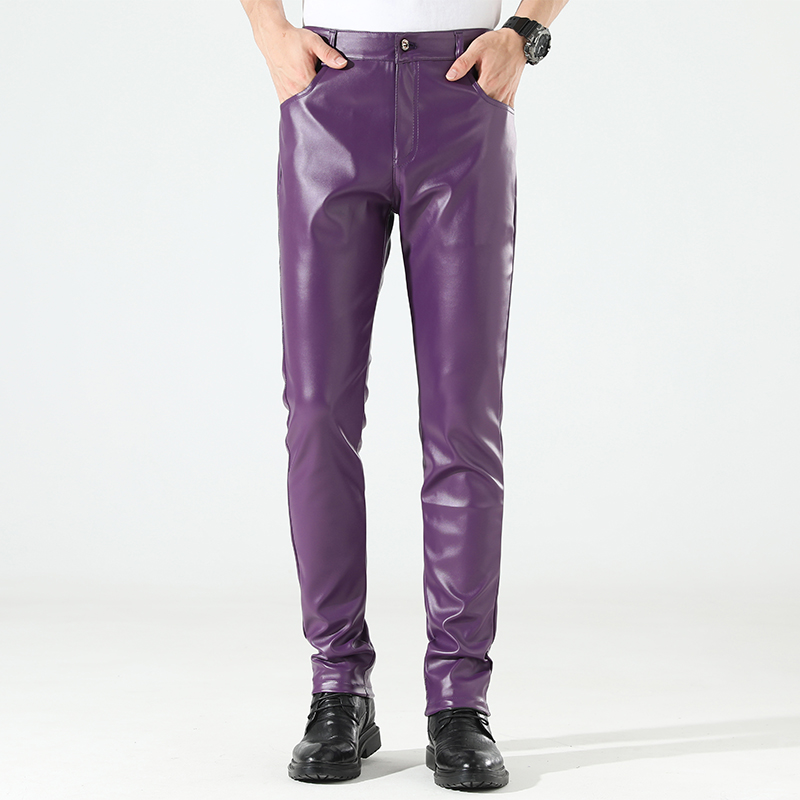 Men's Leather Pants Skinny Fit – Leather Work Pants Bewertung und Preis